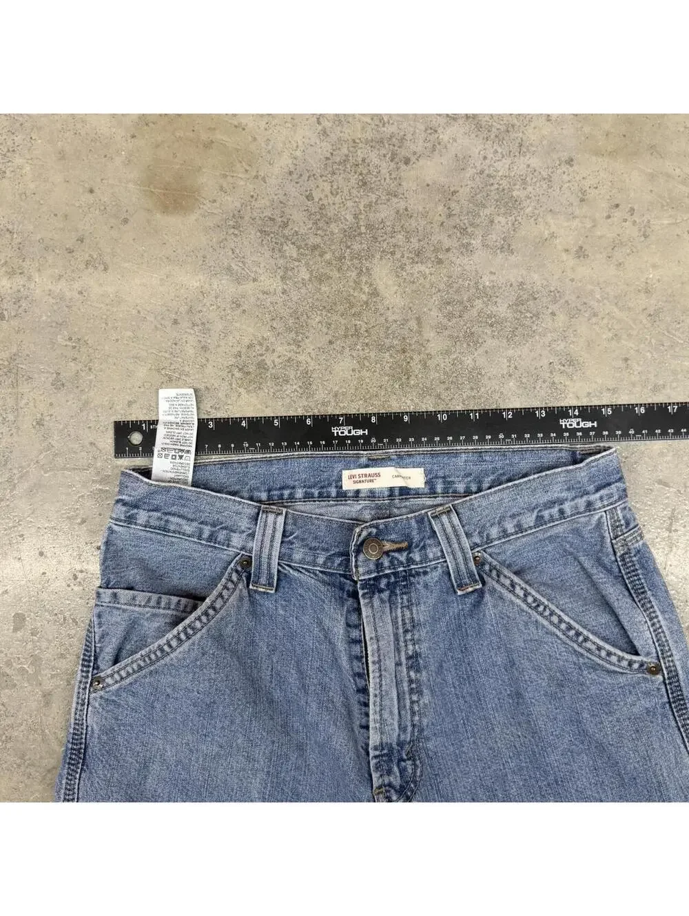 vintage levis carpenter relaxed baggy fit jeans size 30 x 30